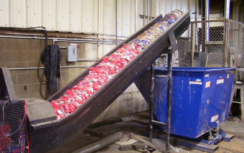 Compression of empty tin cans