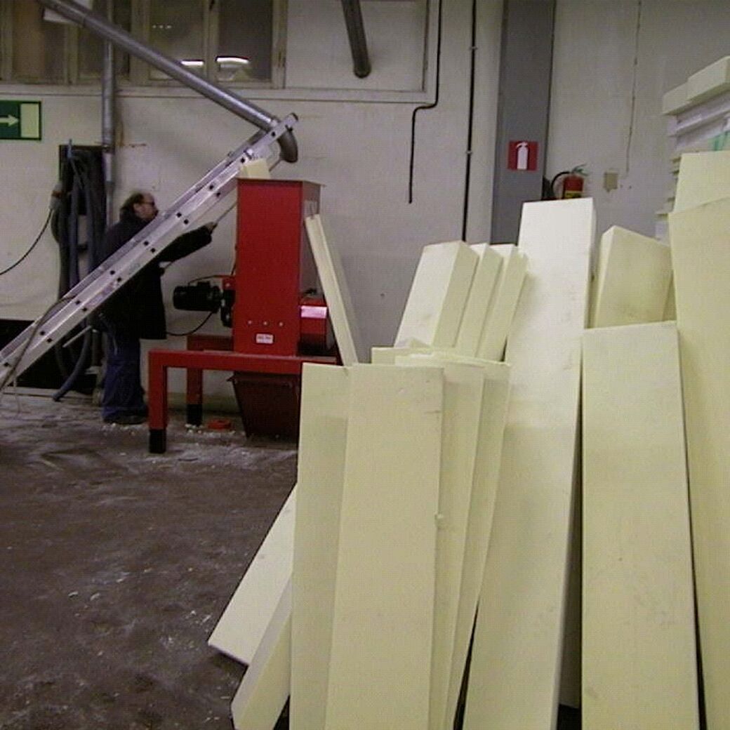 PUR, compacting, recycling, komprimering, sneglekomprimator, RUNI