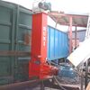 Runi textile compactor directly into container