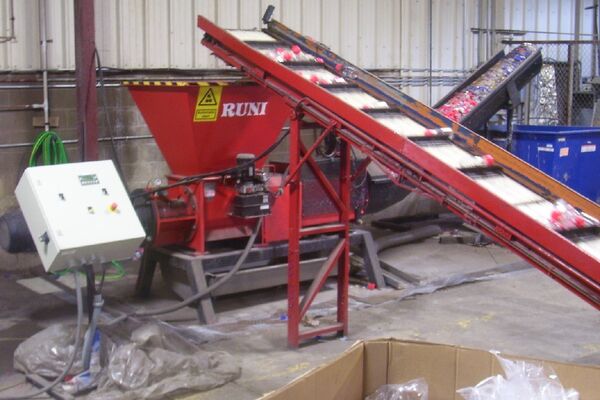 Verdichtung und Entwässerung von PET-Flaschen | Jasar Recycling