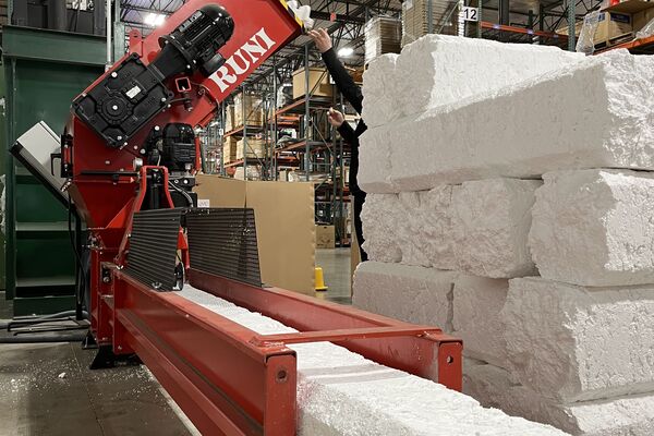 Verdichtung von Styropor | Xerox