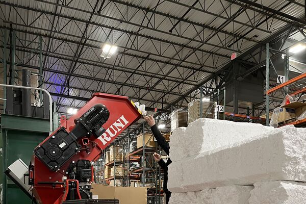 Verdichtung von Styropor | Xerox