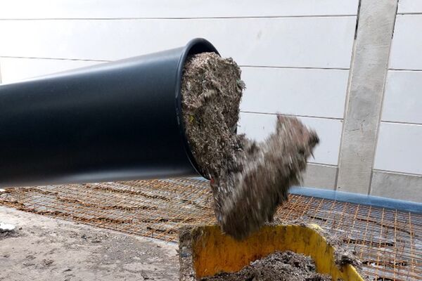 Verdichtung von Staub | Entsorgungsanlage