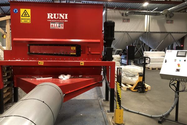 Verdichtung von Styropor | Vartdal Plast