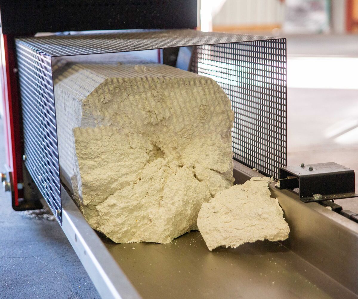 Verdichtung von Styropor | Vartdal Plast