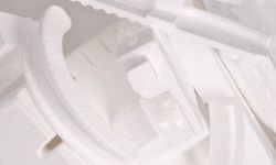 Unverdichtete Styropor