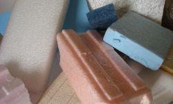 Verschiedene schaumstoffe