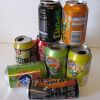 Leere Soda-Dosen aus ALU