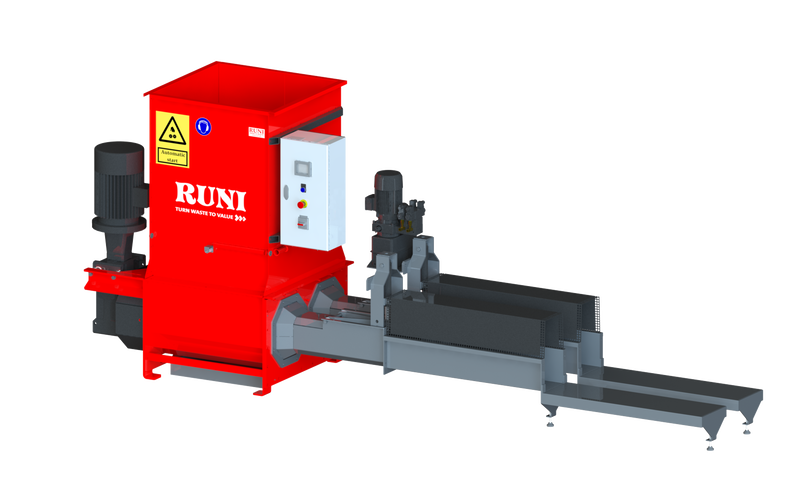 SK200Twin screw compactor