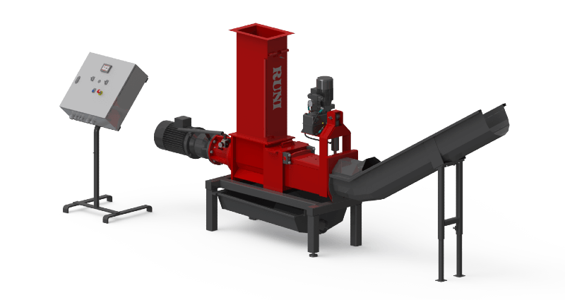 Entwässerung und Verdichtung von nassen Aufklebern und Etiketten