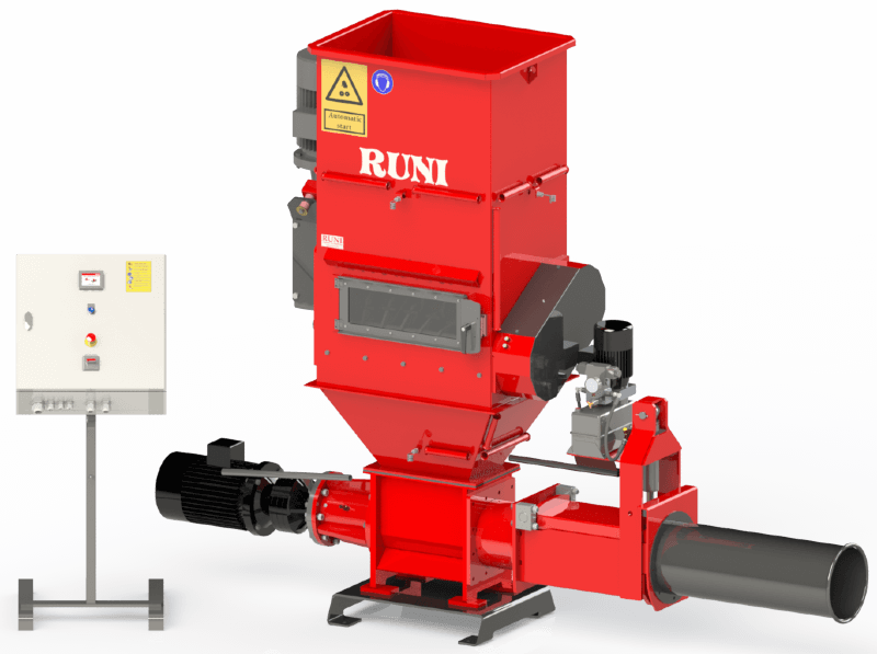 SK240 Schneckenverdichter für EPS mit Heavy Duty-Vorbrecher