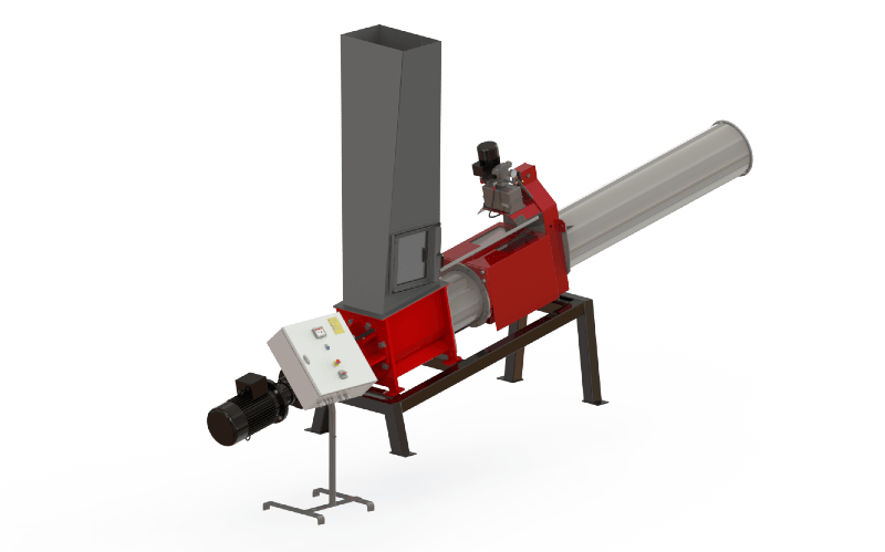 RUNI SK370 schneckenverdichter für Airy Vlies Textile Verdictung