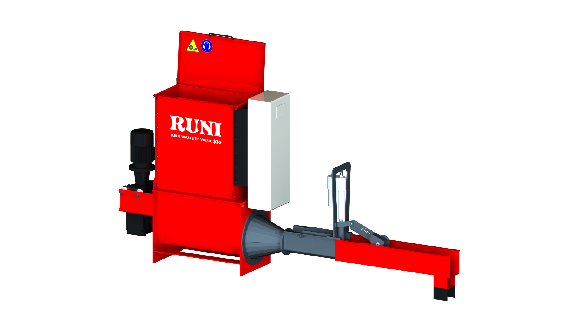 RUNI Schneckenverdichter SK120 mit automatischen Backen